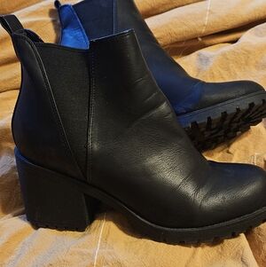 Dirty Laundry Black Heeled Boots